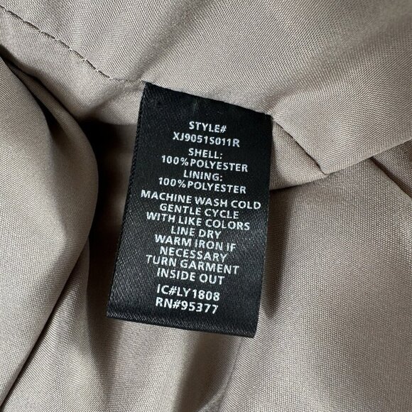 Sanctuary Snap Teddy Coat Tan Faux Fur Jacket/Coat Size Medium - Picture 6 of 8